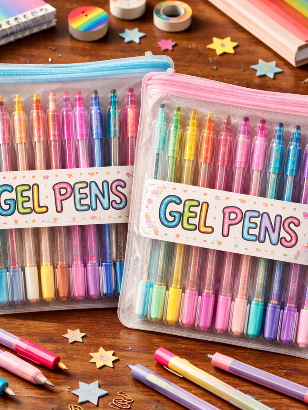 Assorted Pastel Gel Pen Set